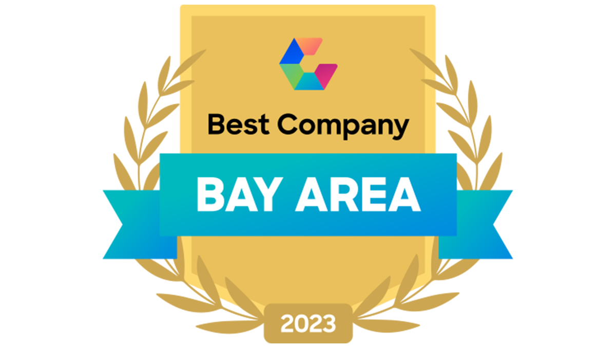 Comparably best company award badge
