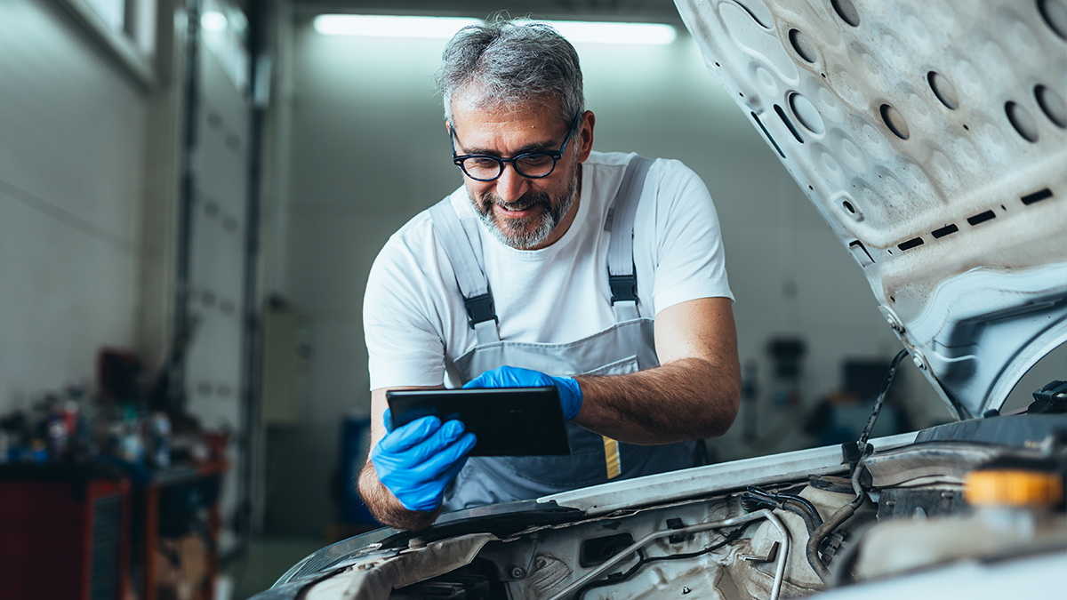 car repair shop