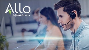 Allo logo and support reps