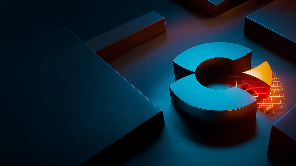 Calix logo over abstract computer chip