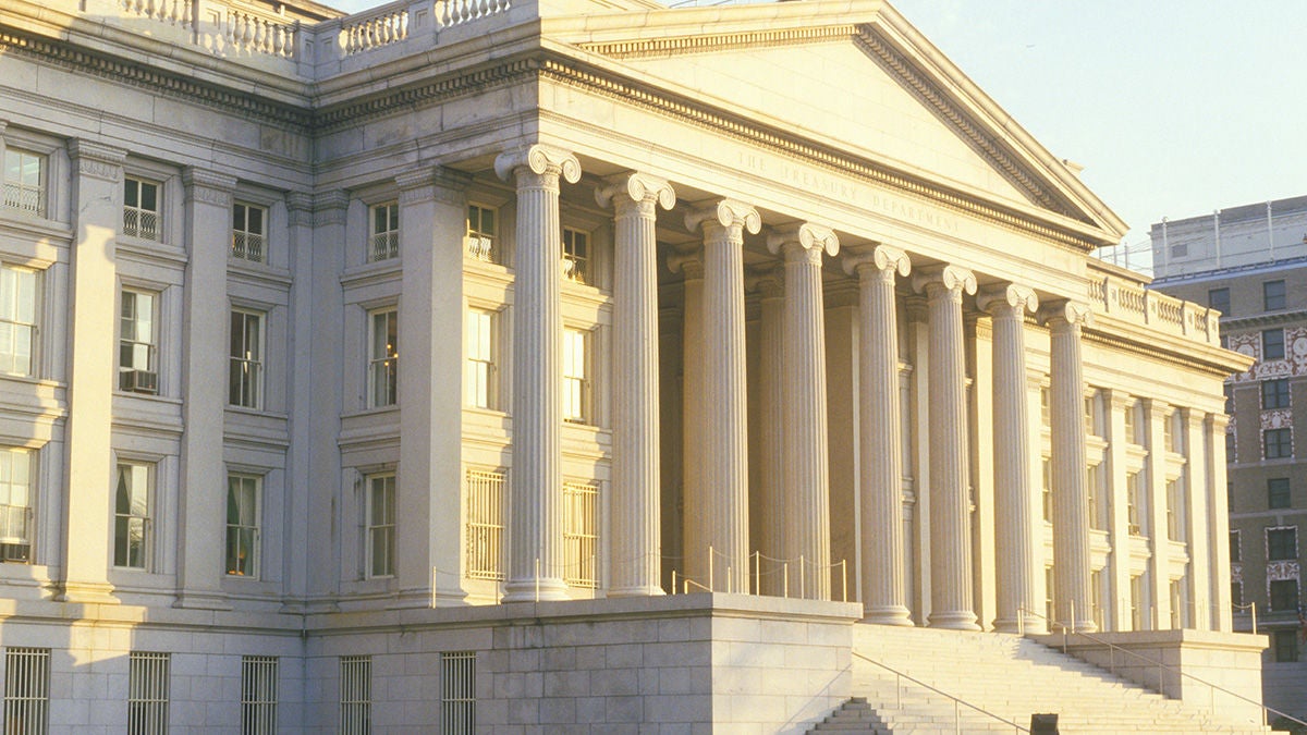 U.S. Treasury building