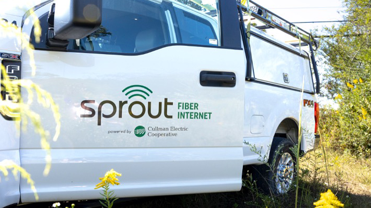 Sprout Fiber Internet, Cullman County, Alabama