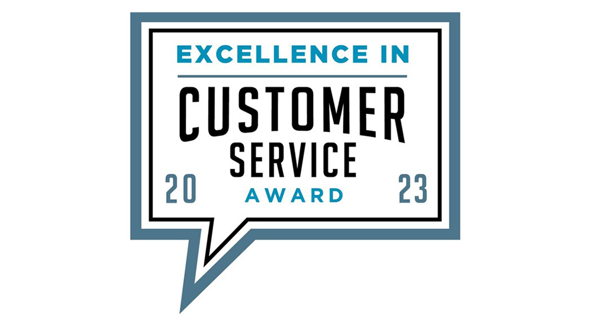 Business Intelligence Group Customer Service award