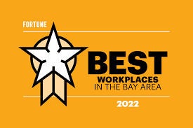 Forbes best workplaces award badge