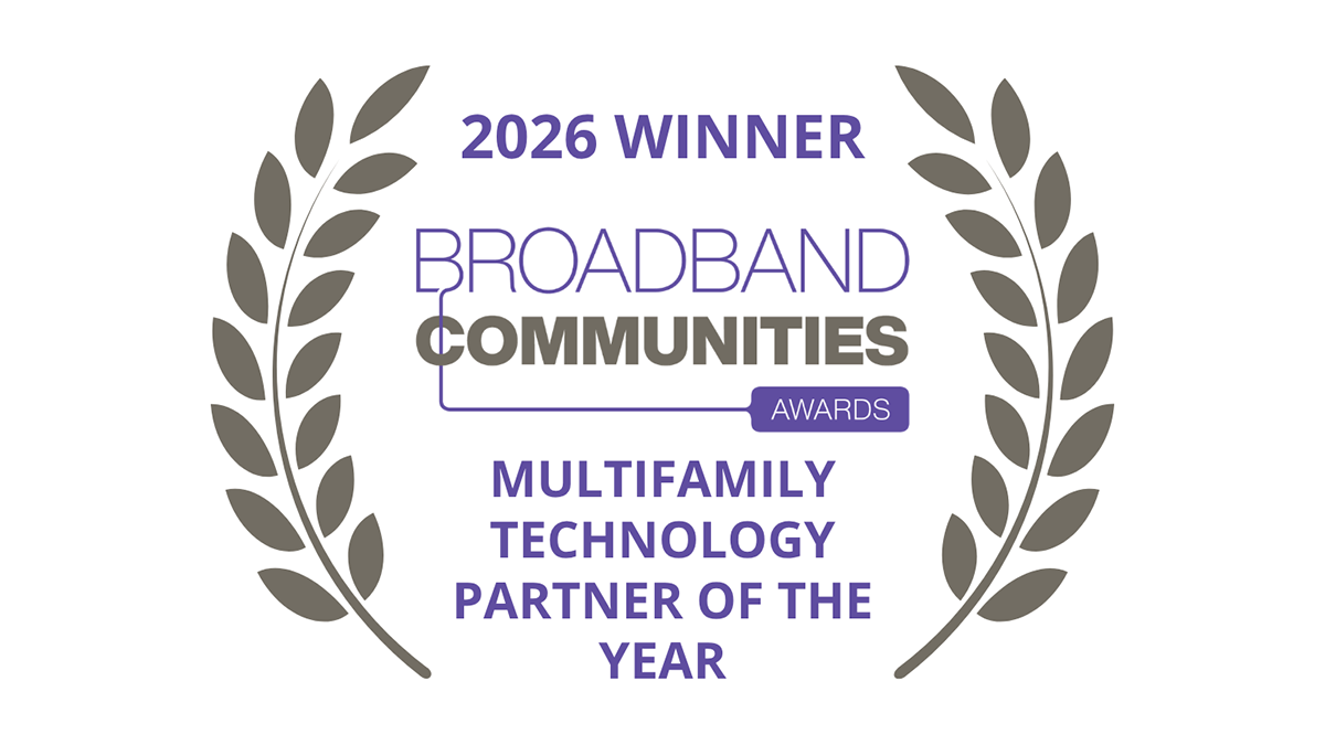 2026 Multifamily Technology Partner of the Year by Broadband Communities