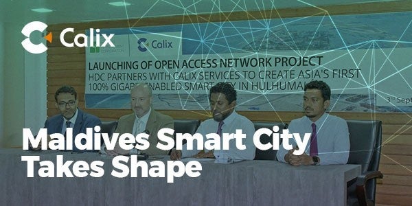 launching of open access network project in Maldives