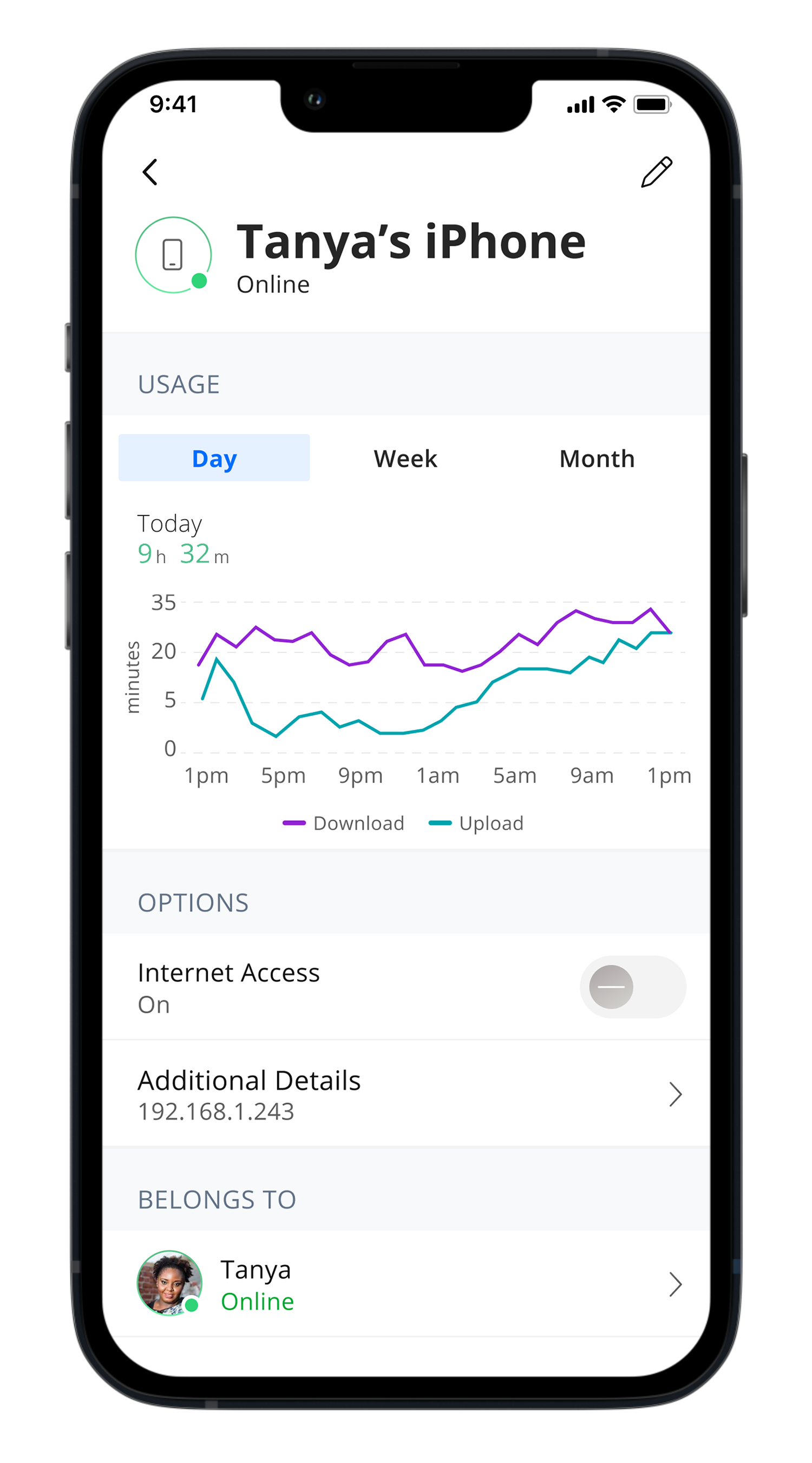 ExperienceIQ app usage screenshot