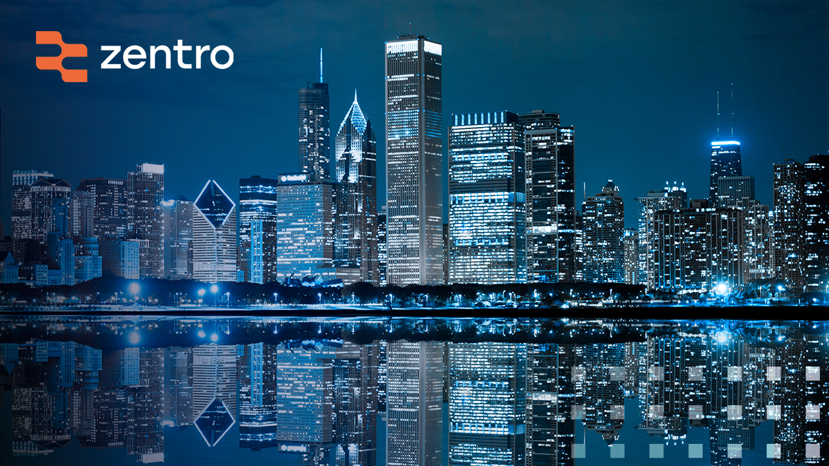 zentro night sky cityscape of connected city