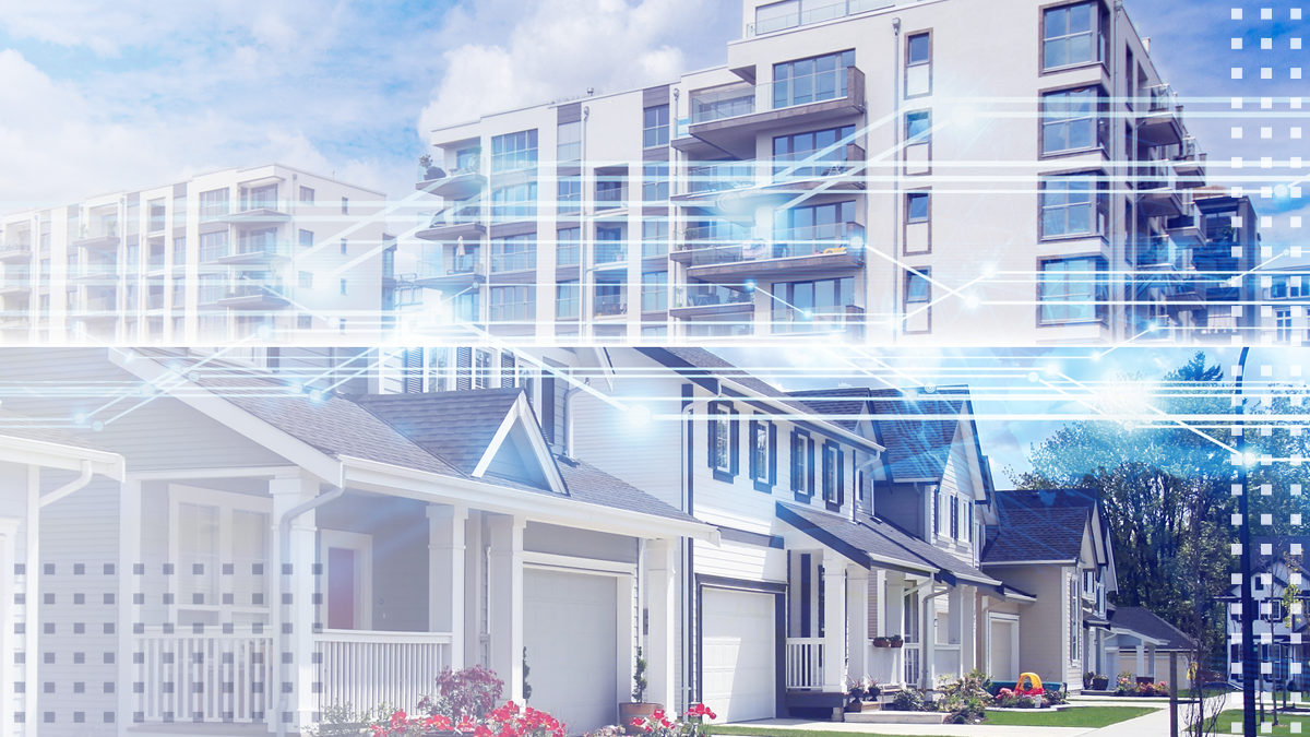 Smart home technology for the community home and residential apartments