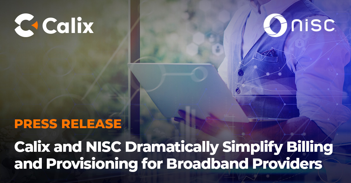 Calix and NISC Simplify Billing | Calix Press Release