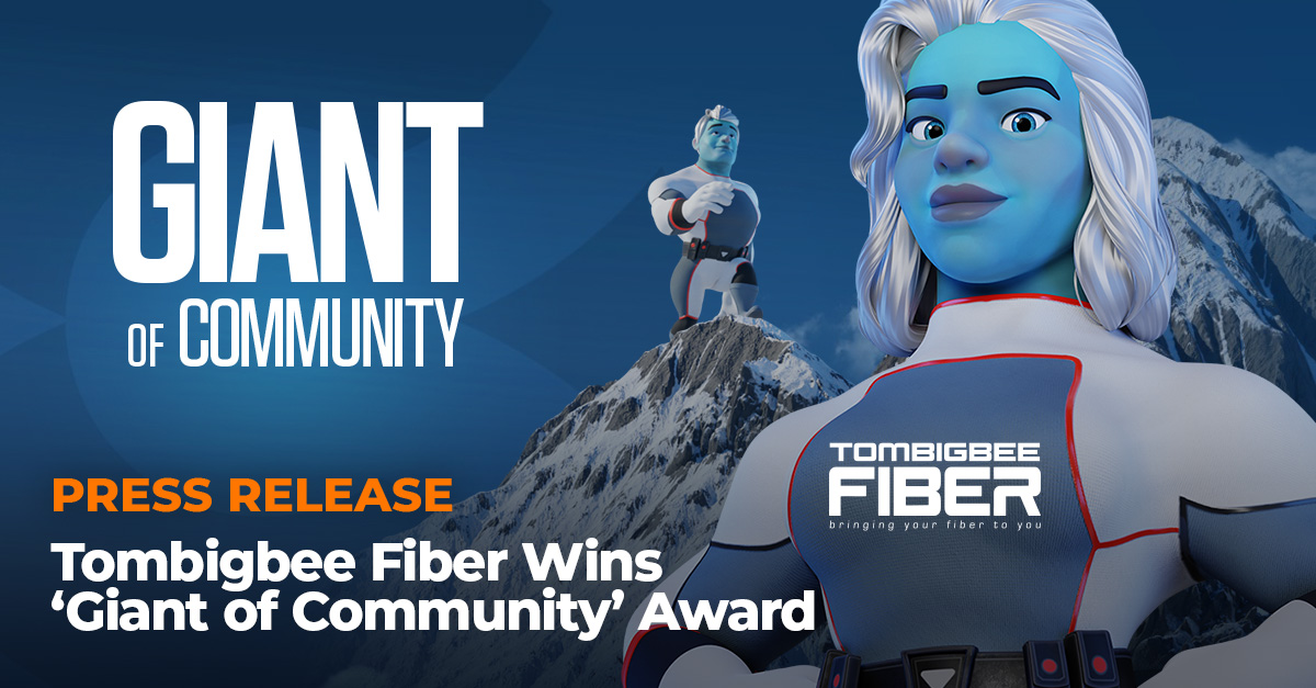 Tombigbee Fiber Wins ‘Giant of Community’ Award | Calix PR