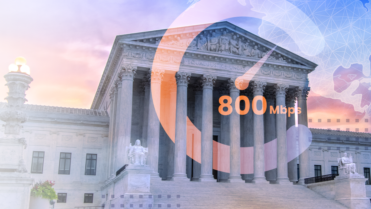 Supreme Court of the United States building in Washington DC